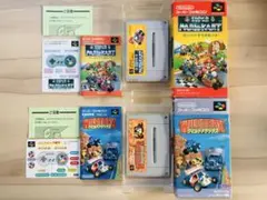 スーパーファミコン SFC マリオカート ワイルドトラックス 箱説付 2本セット