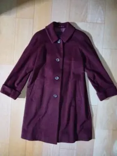 【特価中】【金タグ】未着用Burberry'sアンゴラ100%コート9AR