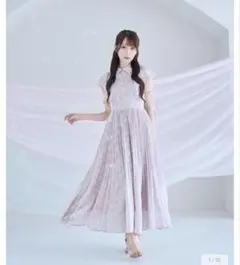 ロゼミューズpleats floral print dress RoseMuse - メルカリ