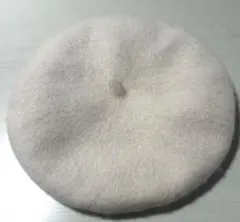 レディース フリーサイズ ホワイト ベレー帽