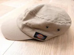【最終値下げ】ディッキーズ　ワークキャップ　帽子　キャップ　ベージュのサムネイル