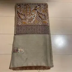 インド ショール Oswal 大判 ストール ベージュ
