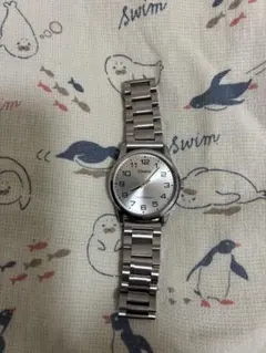 CASIO アナログ腕時計 シルバー