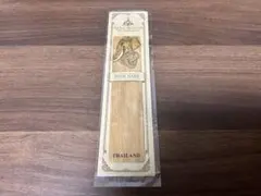 タイの木製しおり 象