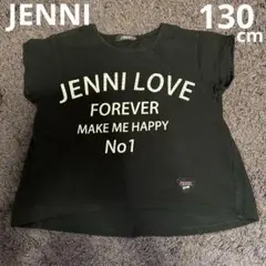 ち*こ様 130cm JENNI LOVE 黒 Tシャツ ストーン装飾 美品