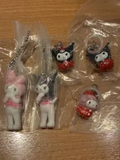 サンリオ　ライブキャラクター　いちご　ガチャ　マイメロ・クロミセット