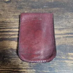 明治時代レザー製エンブレム付きヴィンテージシガーケース | Mercari