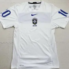 Nike ブラジル代表 練習着　フルスポンサー ブラジル代表トレーニングシャツ【人気スポンサー付き】練習着