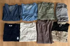 8枚　マタニティ 授乳服　ワンピース　ズボン　セット