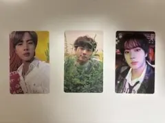BTS ジン　トレカ3枚セット