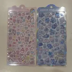ボンボンドロップシール　ゆめいろボンボン•そらねこボンボン　２枚セットのサムネイル