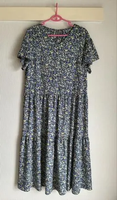 Ships any 花柄ロングワンピース