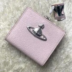 ヴィヴィアンウエストウッド 折り財布 がま口 EXCUTIVE ピンク