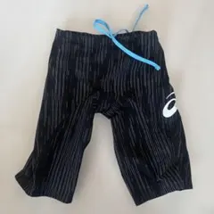asics メンズ 競泳水着 ブラック ストライプのサムネイル