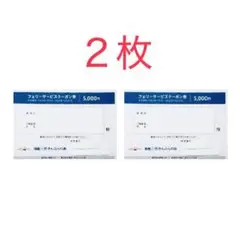 【即日発送】【匿名・追跡あり】【2枚】商船三井　さんふらわあ　株主優待券のサムネイル