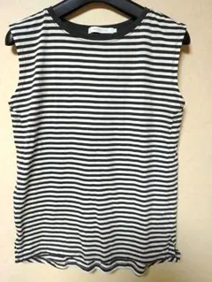 AMERICAN HOLIC ノースリーブ ボーダーカットソー M