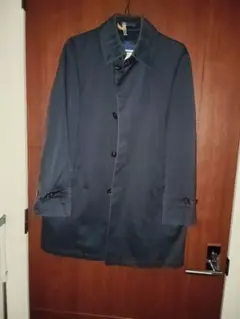 BEAMS HEART ネイビー ステンカラーコート 44