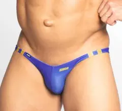 EGDE LINE UP ultra low-rise bikini ブルー