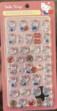 キティちゃん　ボンボンドロップシール　サンリオ