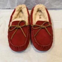 UGG アグ Dakotaダコタモカシン 23cm ジェスターレッド赤 【美品】