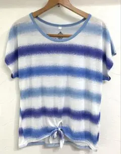 ボーダー半袖Tシャツ Ｌサイズ