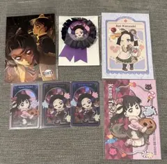 鬼滅の刃 ハロウィン 実りの秋まつりポストカード 胡蝶しのぶ栗花落カナヲアオイ