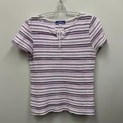 バーバリーブルーレーベル　カットソー　ボーダー　Tシャツ　サイズM