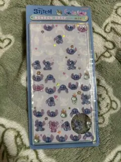 ボンボンドロップシール ミニ スティッチ 使いかけ