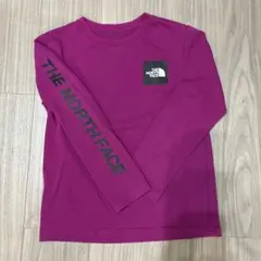 THE NORTH FACE 長袖カットソー 140 パープル