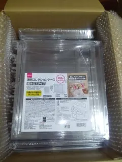 ダイソー 透明 コレクションケース 組み立てタイプ ４個セット⑩
