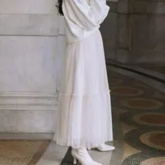 【eimy istoire】randomly eimyプリーツチュールスカート