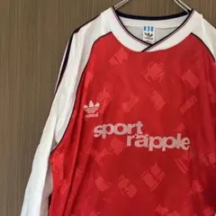 80s 90s adidas originals ゲームシャツ 英国製 y2k