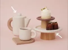 Francfranc ポッテ　ティーポット＆スタンド