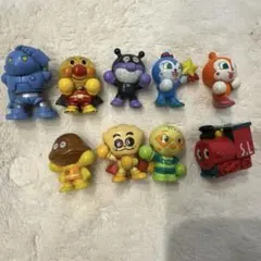 バスボムアンパンマン ミニフィギュアセット 9体