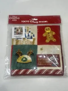 ディズニーリゾート　クリスマス　タオル