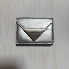 シルバー 折り財布