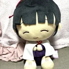鬼滅の刃　栗花落カナヲ　めちゃでかぽふっとぬいぐるみ　タグ付きBIG マスコット