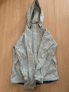 上下　セット　Columbia ストライプ レインコート