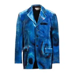 新品　ランウェイ Marni グラフィック ベルベット ジャケット 46のサムネイル