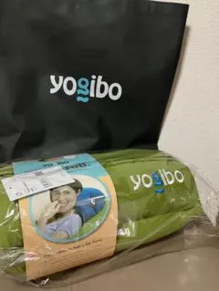 お値下げ中】Yogibo メガマックス クッションカバー ライムグリーン
