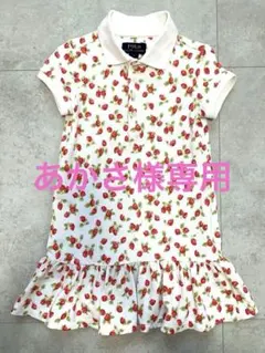 ラルフローレン　Ralphlaulen ワンピース　ポロシャツ　苺　3T