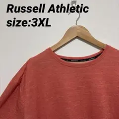 【US古着】ラッセル・アスレティック 半袖シャツ Tシャツ 無地 3XLのサムネイル