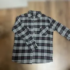 ［L ］BURBERRY BLACK LABEL 3 チェックシャツ
