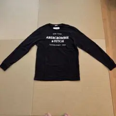 ABERCROMBIE & FITCH ブラック長袖Tシャツ Ｌサイズ