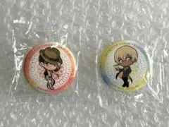 くら寿司 名探偵コナン コラボ　缶バッジ 安室透 赤井秀一 ビッくらポン