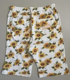 メゾピアノ　ひまわり柄 ショートパンツ　130cm