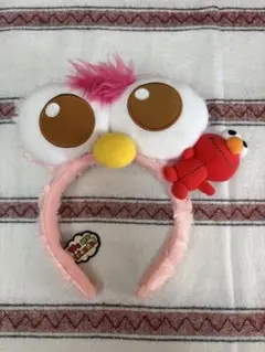 エルモ付きピンクカチューシャ