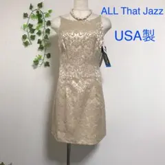 新品 USA製 ALL That Jazzワンピース ボタニカル柄