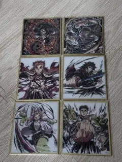 劇場版「鬼滅の刃」無限城編 猗窩座再来　ミニ色紙　6枚セット