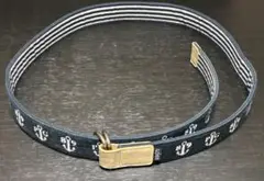 PEARLY GATES パーリーゲイツ リングベルト 総柄 ネイビー系